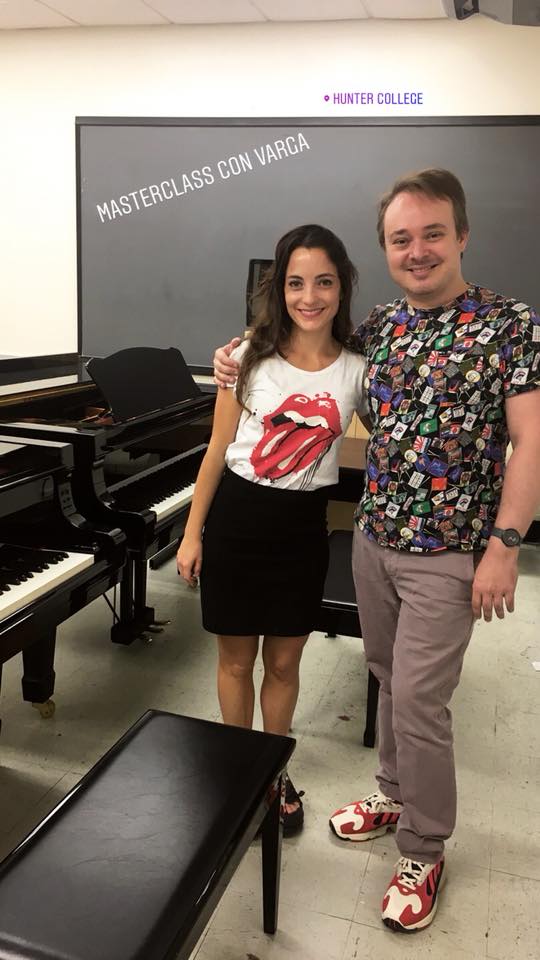 Piano Master Class Matei Varga New York